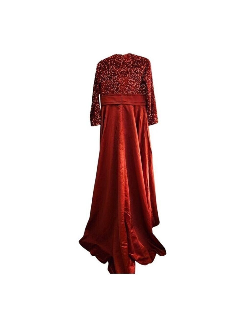 LanTing Wedding Dress, M, Red - Picture 10 of 14